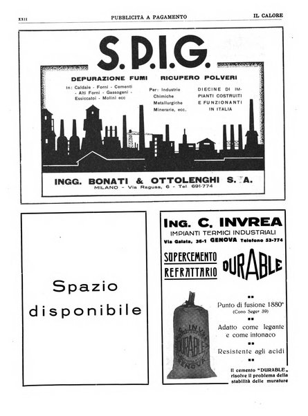 Il calore rassegna tecnica mensile dell'Associazione nazionale per il controllo della combustione