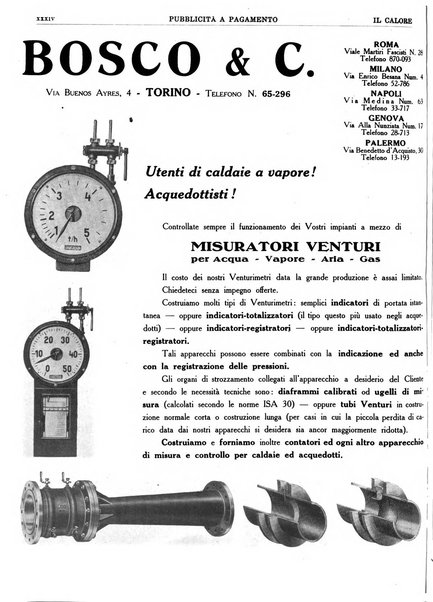 Il calore rassegna tecnica mensile dell'Associazione nazionale per il controllo della combustione