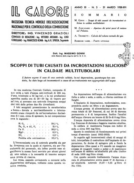 Il calore rassegna tecnica mensile dell'Associazione nazionale per il controllo della combustione