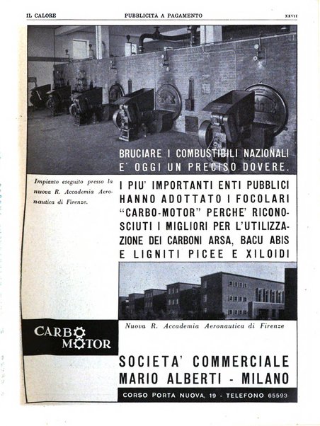 Il calore rassegna tecnica mensile dell'Associazione nazionale per il controllo della combustione