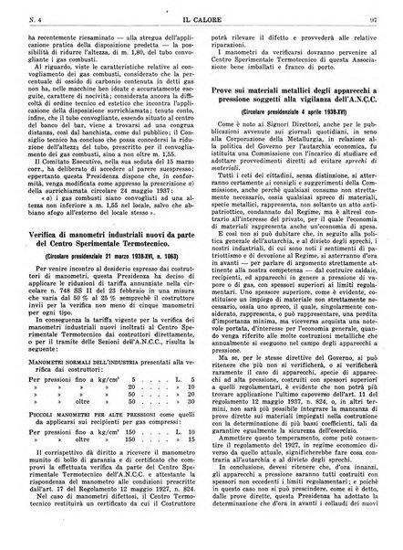 Il calore rassegna tecnica mensile dell'Associazione nazionale per il controllo della combustione