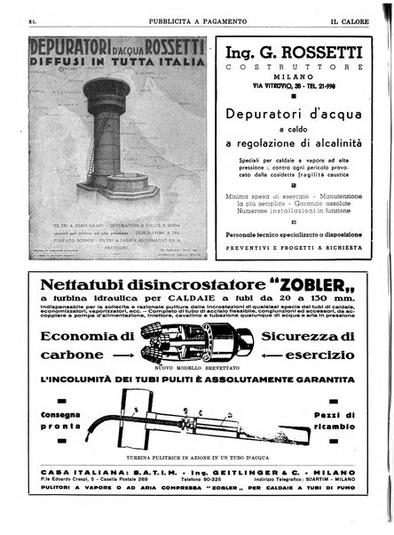 Il calore rassegna tecnica mensile dell'Associazione nazionale per il controllo della combustione