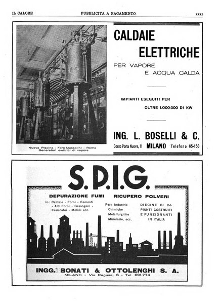 Il calore rassegna tecnica mensile dell'Associazione nazionale per il controllo della combustione