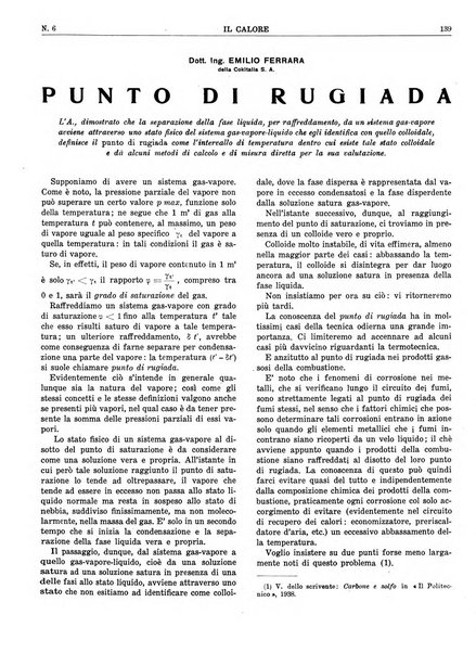 Il calore rassegna tecnica mensile dell'Associazione nazionale per il controllo della combustione