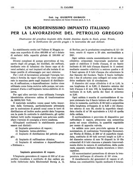 Il calore rassegna tecnica mensile dell'Associazione nazionale per il controllo della combustione