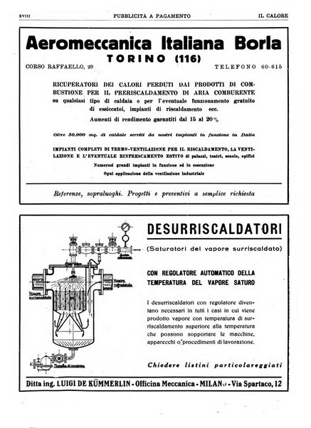 Il calore rassegna tecnica mensile dell'Associazione nazionale per il controllo della combustione