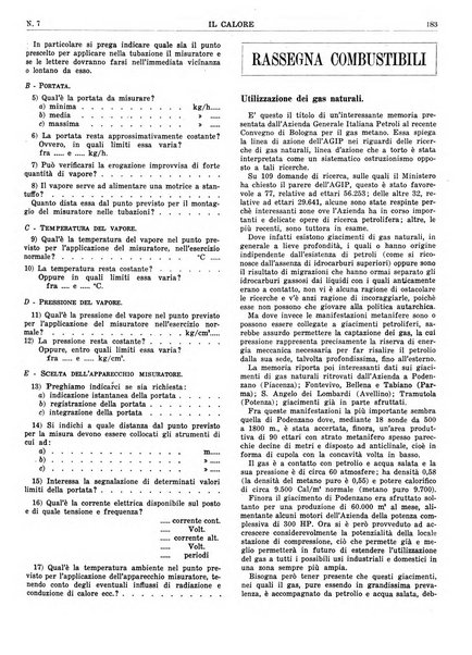 Il calore rassegna tecnica mensile dell'Associazione nazionale per il controllo della combustione