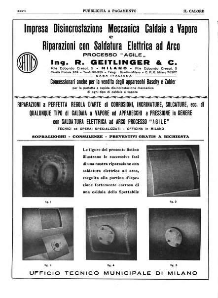 Il calore rassegna tecnica mensile dell'Associazione nazionale per il controllo della combustione