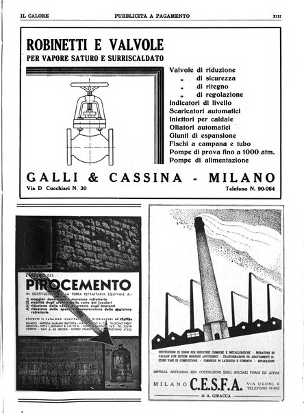 Il calore rassegna tecnica mensile dell'Associazione nazionale per il controllo della combustione