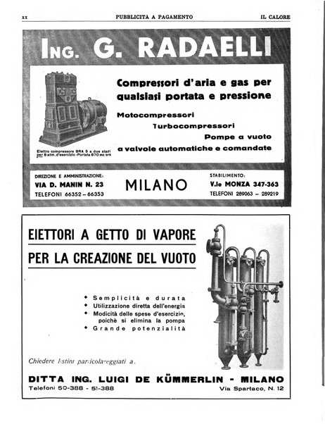 Il calore rassegna tecnica mensile dell'Associazione nazionale per il controllo della combustione