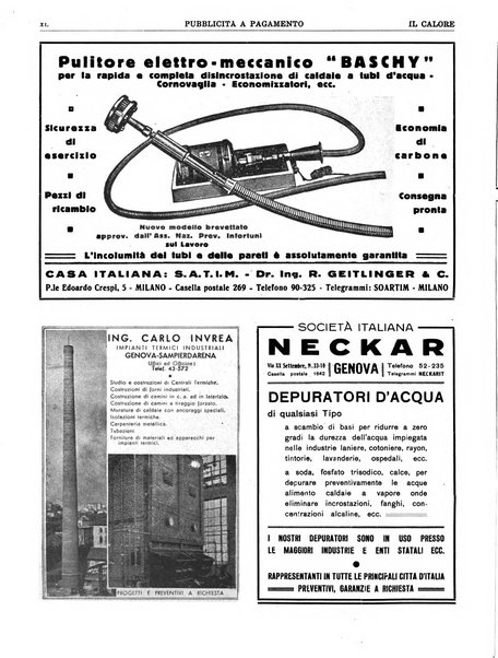 Il calore rassegna tecnica mensile dell'Associazione nazionale per il controllo della combustione