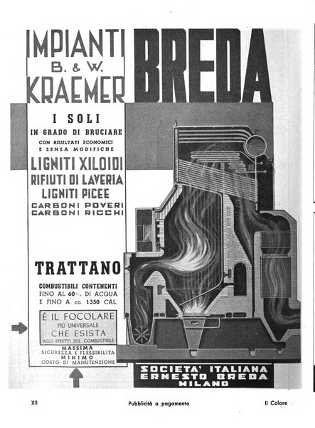 Il calore rassegna tecnica mensile dell'Associazione nazionale per il controllo della combustione