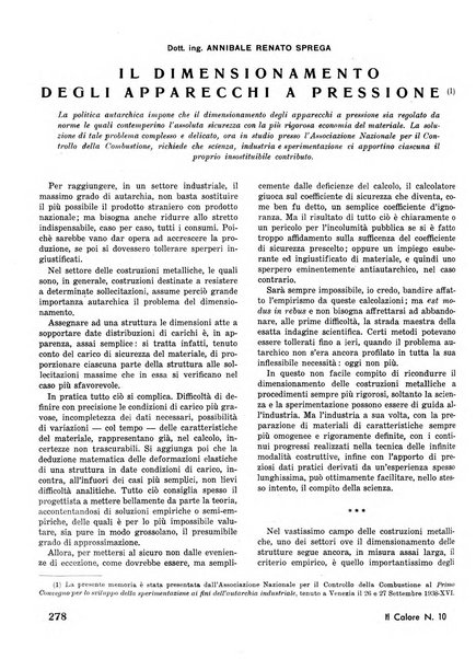 Il calore rassegna tecnica mensile dell'Associazione nazionale per il controllo della combustione