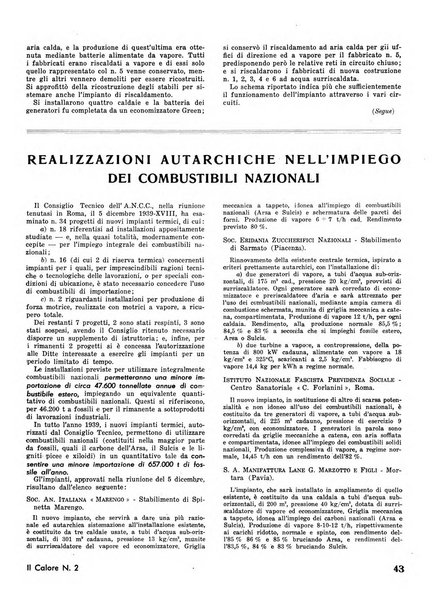 Il calore rassegna tecnica mensile dell'Associazione nazionale per il controllo della combustione