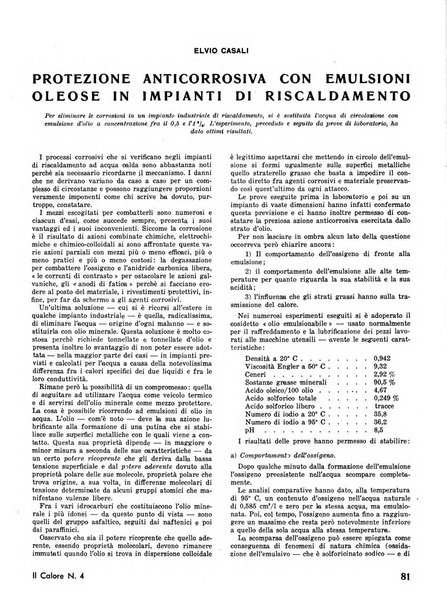 Il calore rassegna tecnica mensile dell'Associazione nazionale per il controllo della combustione