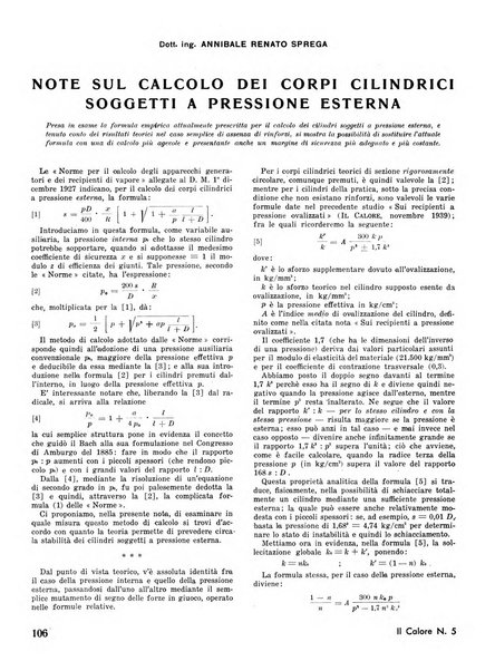 Il calore rassegna tecnica mensile dell'Associazione nazionale per il controllo della combustione