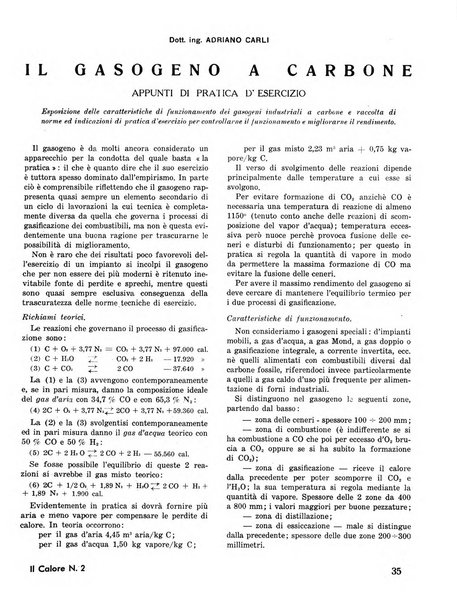 Il calore rassegna tecnica mensile dell'Associazione nazionale per il controllo della combustione