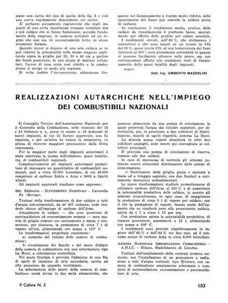 Il calore rassegna tecnica mensile dell'Associazione nazionale per il controllo della combustione