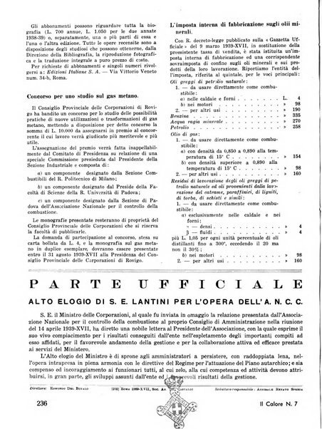 Il calore rassegna tecnica mensile dell'Associazione nazionale per il controllo della combustione