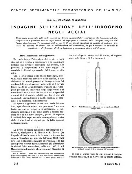 Il calore rassegna tecnica mensile dell'Associazione nazionale per il controllo della combustione