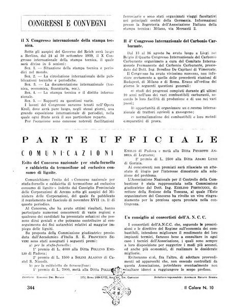 Il calore rassegna tecnica mensile dell'Associazione nazionale per il controllo della combustione