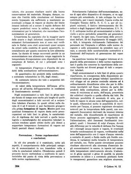 Il calore rassegna tecnica mensile dell'Associazione nazionale per il controllo della combustione