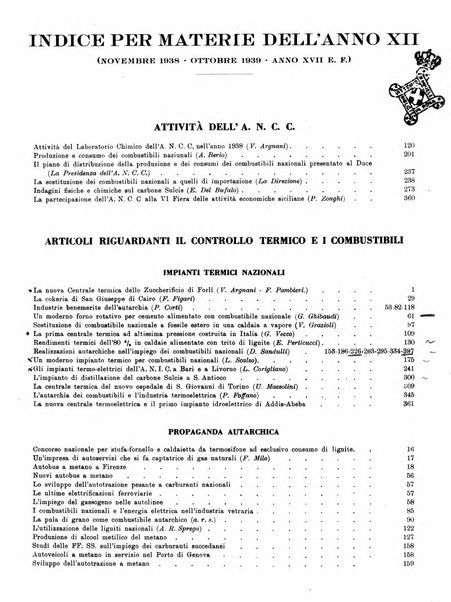 Il calore rassegna tecnica mensile dell'Associazione nazionale per il controllo della combustione