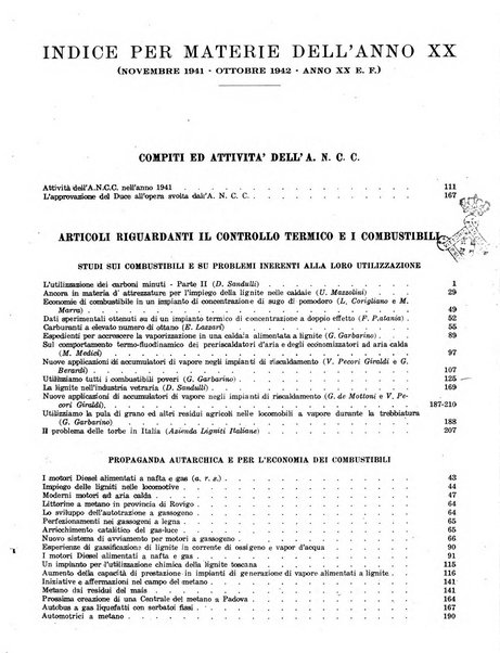 Il calore rassegna tecnica mensile dell'Associazione nazionale per il controllo della combustione