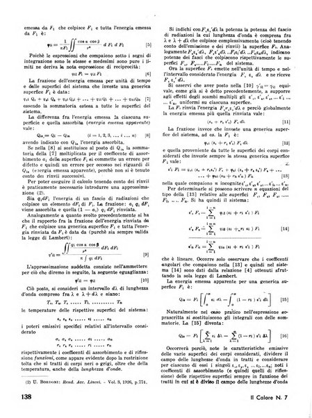 Il calore rassegna tecnica mensile dell'Associazione nazionale per il controllo della combustione