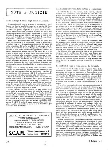 Il calore rassegna tecnica mensile dell'Associazione nazionale per il controllo della combustione