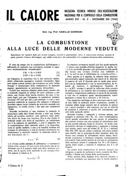 Il calore rassegna tecnica mensile dell'Associazione nazionale per il controllo della combustione