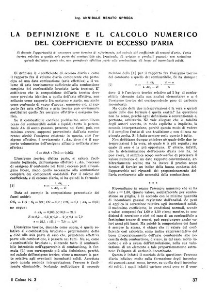 Il calore rassegna tecnica mensile dell'Associazione nazionale per il controllo della combustione