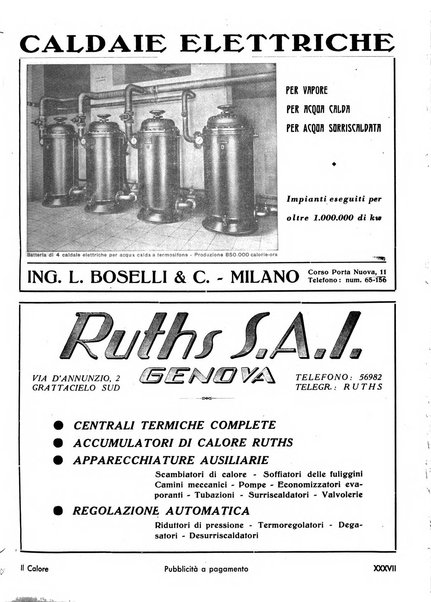 Il calore rassegna tecnica mensile dell'Associazione nazionale per il controllo della combustione