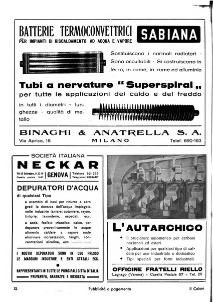 Il calore rassegna tecnica mensile dell'Associazione nazionale per il controllo della combustione