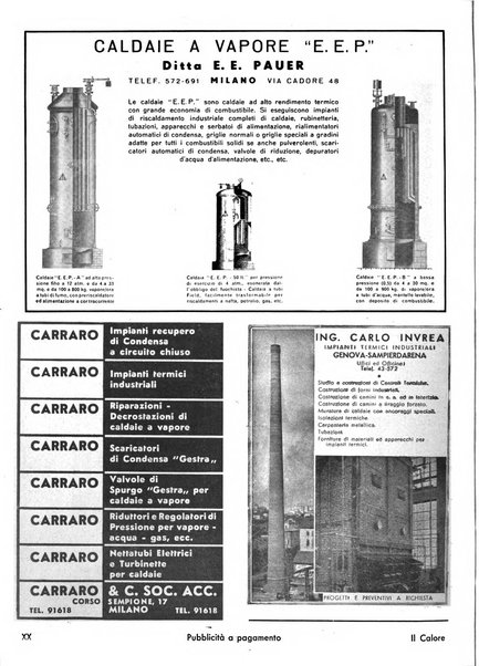 Il calore rassegna tecnica mensile dell'Associazione nazionale per il controllo della combustione