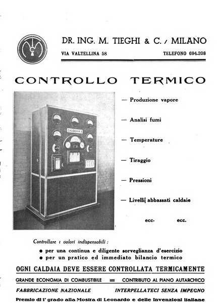 Il calore rassegna tecnica mensile dell'Associazione nazionale per il controllo della combustione