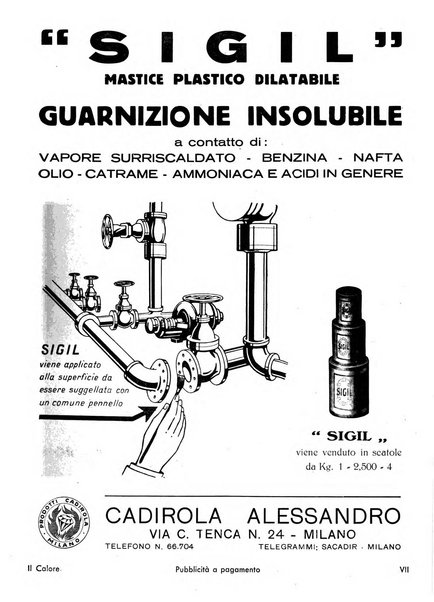 Il calore rassegna tecnica mensile dell'Associazione nazionale per il controllo della combustione