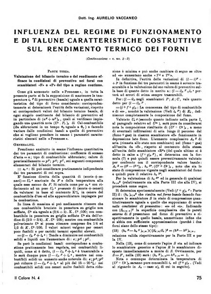 Il calore rassegna tecnica mensile dell'Associazione nazionale per il controllo della combustione