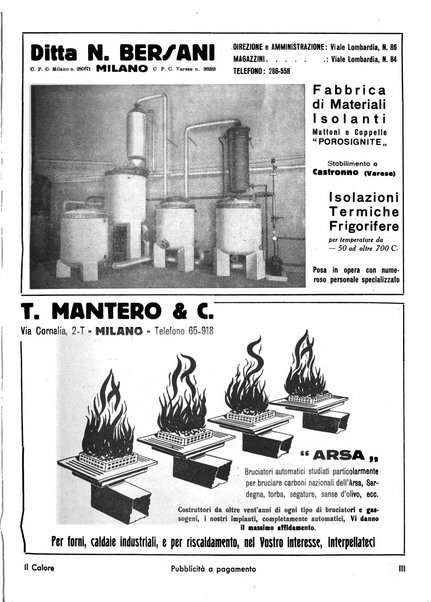 Il calore rassegna tecnica mensile dell'Associazione nazionale per il controllo della combustione