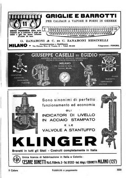 Il calore rassegna tecnica mensile dell'Associazione nazionale per il controllo della combustione