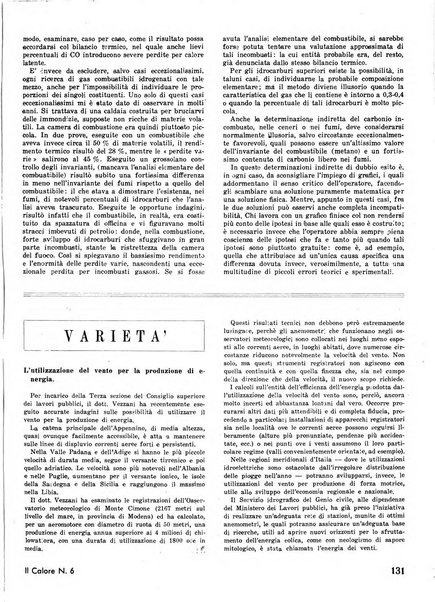 Il calore rassegna tecnica mensile dell'Associazione nazionale per il controllo della combustione