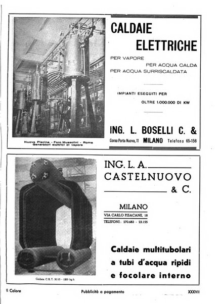 Il calore rassegna tecnica mensile dell'Associazione nazionale per il controllo della combustione