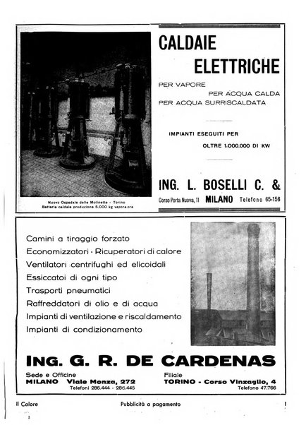 Il calore rassegna tecnica mensile dell'Associazione nazionale per il controllo della combustione