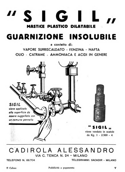 Il calore rassegna tecnica mensile dell'Associazione nazionale per il controllo della combustione