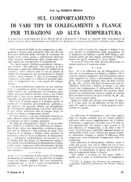 Il calore rassegna tecnica mensile dell'Associazione nazionale per il controllo della combustione