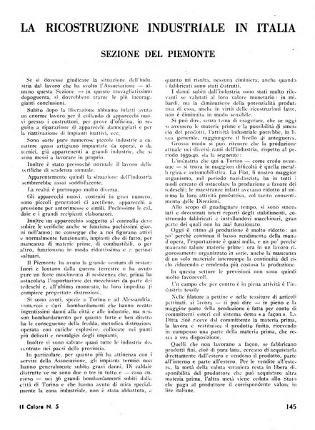 Il calore rassegna tecnica mensile dell'Associazione nazionale per il controllo della combustione