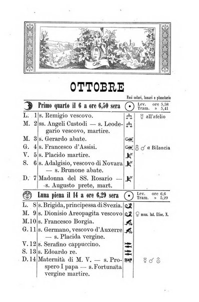 Il campagnuolo almanacco strenna agricolo letterario illustrato