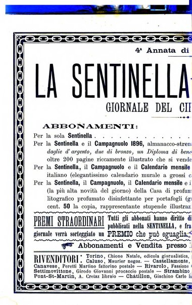 Il campagnuolo almanacco strenna agricolo letterario illustrato