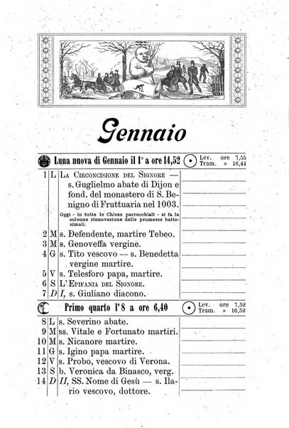 Il campagnuolo almanacco strenna agricolo letterario illustrato