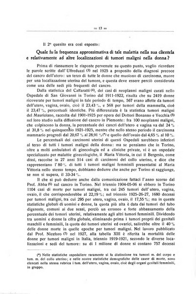 Il Cancro rivista trimestrale del centro per lo studio, diagnosi e cura dei tumori